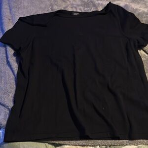 Talbots Black Blouse